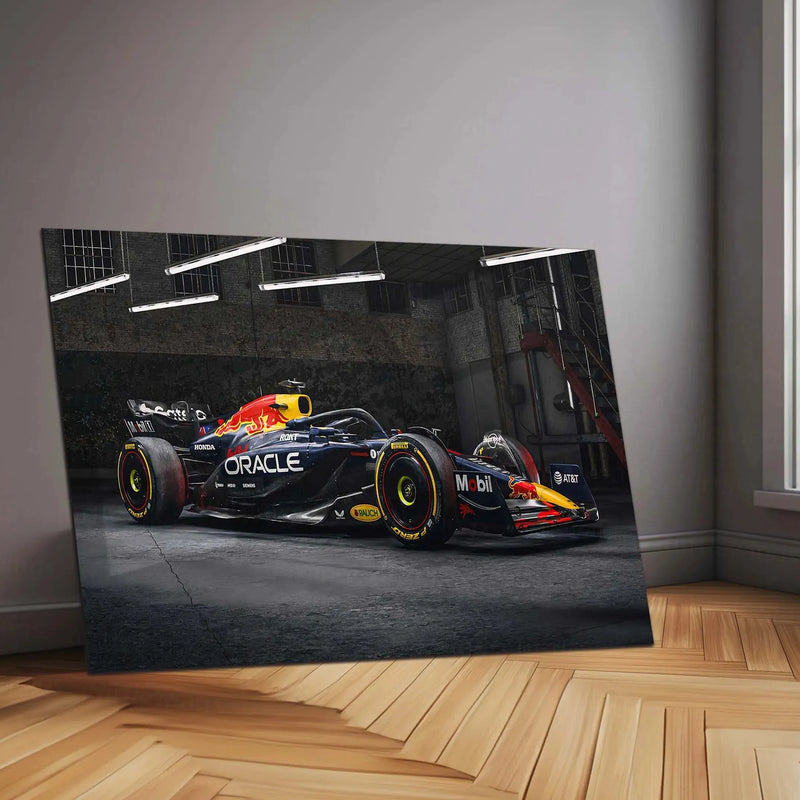 Car Metal Poster | 2025 Formula 1 Red Bull Racing RB21-001 Metal Poster – Ultimate F1 Wall Art - TURTLEWINGS 