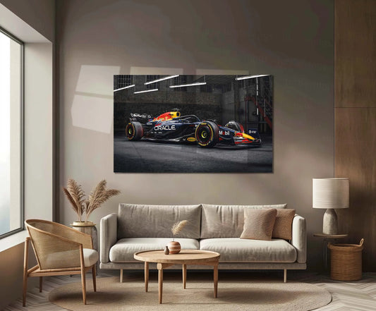 Car Metal Poster | 2025 Formula 1 Red Bull Racing RB21-001 Metal Poster – Ultimate F1 Wall Art