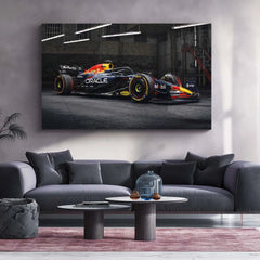 Car Metal Poster | 2025 Formula 1 Red Bull Racing RB21-001 Metal Poster – Ultimate F1 Wall Art - TURTLEWINGS 