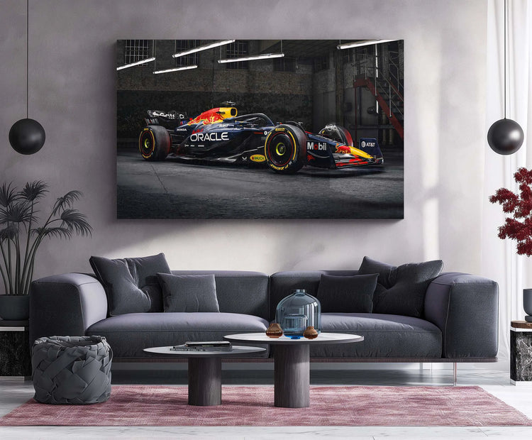 Car Metal Poster | 2025 Formula 1 Red Bull Racing RB21-001 Metal Poster – Ultimate F1 Wall Art
