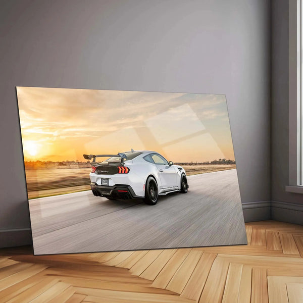 Car Metal Poster | 2025 Hennessey Super Venom Mustang Metal Poster – Extreme Performance Wall Art - TURTLEWINGS 