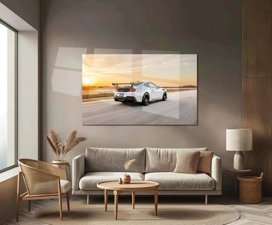 Car Metal Poster | 2025 Hennessey Super Venom Mustang Metal Poster – Extreme Performance Wall Art