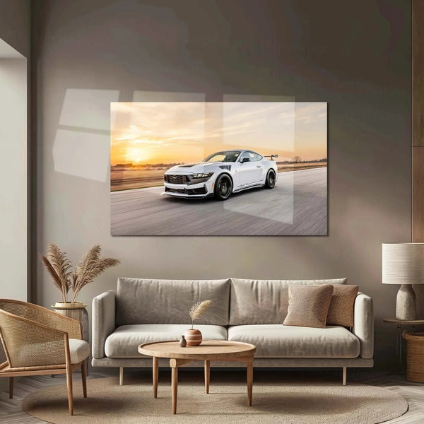 Car Metal Poster | 2025 Hennessey Super Venom Mustang Metal Poster – Extreme Performance Wall Art 1 - TURTLEWINGS 