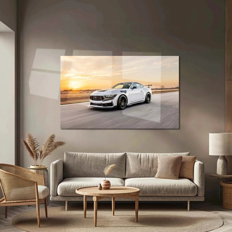 Car Metal Poster | 2025 Hennessey Super Venom Mustang Metal Poster – Extreme Performance Wall Art 1 - TURTLEWINGS 