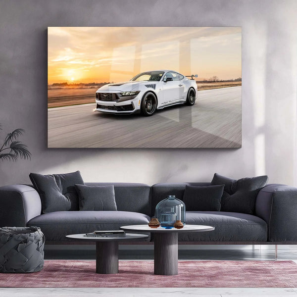 Car Metal Poster | 2025 Hennessey Super Venom Mustang Metal Poster – Extreme Performance Wall Art 1 - TURTLEWINGS 