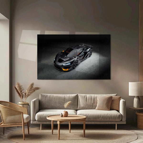 Car Metal Poster | 2025 McLaren W1-010 Metal Poster – Futuristic Hypercar Wall Art - TURTLEWINGS 