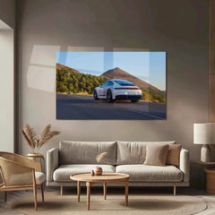 Car Metal Poster | 2025 Porsche 911 Carrera T-005 Metal Poster – Timeless Sports Car Wall Art - TURTLEWINGS 