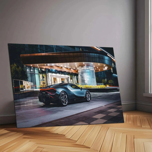 Car Metal Poster | Bugatti Tourbillon 013 Metal Poster – Ultimate Hypercar Wall Art - TURTLEWINGS 