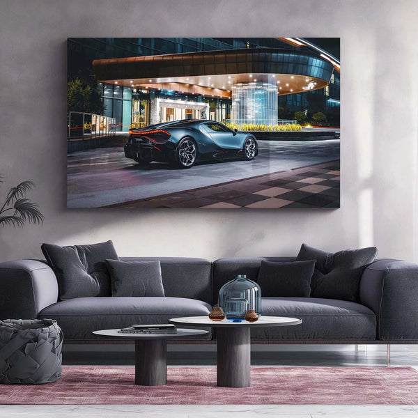 Car Metal Poster | Bugatti Tourbillon 013 Metal Poster – Ultimate Hypercar Wall Art - TURTLEWINGS 