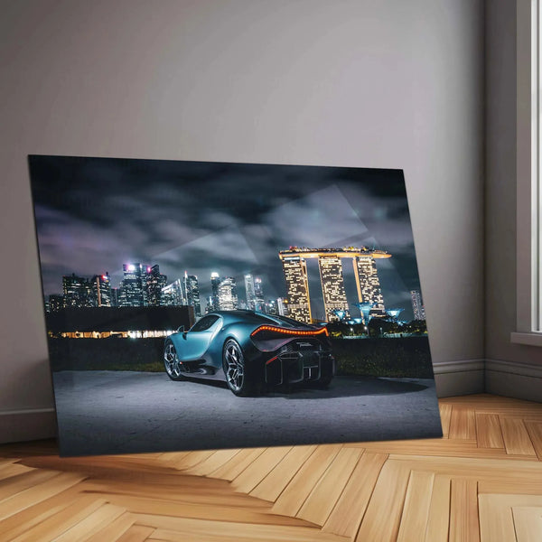 Car Metal Poster | Bugatti Tourbillon Metal Poster – Ultimate Hypercar Wall Art 1 - TURTLEWINGS 