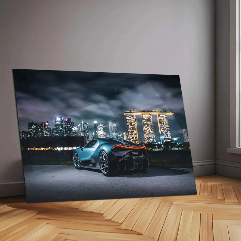 Car Metal Poster | Bugatti Tourbillon Metal Poster – Ultimate Hypercar Wall Art 1 - TURTLEWINGS 
