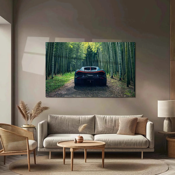 Car Metal Poster | Bugatti Tourbillon Metal Poster – Ultimate Hypercar Wall Art 2 - TURTLEWINGS 
