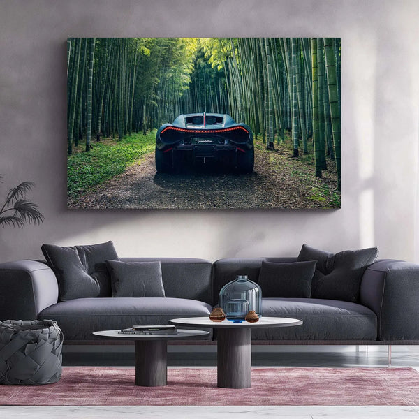 Car Metal Poster | Bugatti Tourbillon Metal Poster – Ultimate Hypercar Wall Art 2 - TURTLEWINGS 