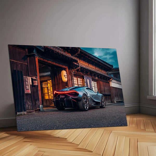 Car Metal Poster | Bugatti Tourbillon Metal Poster – Ultimate Hypercar Wall Art 3 - TURTLEWINGS 