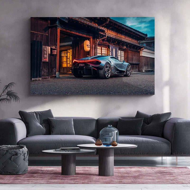 Car Metal Poster | Bugatti Tourbillon Metal Poster – Ultimate Hypercar Wall Art 3 - TURTLEWINGS 