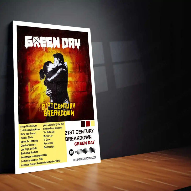 Green Day – Complete Album Collection | Set of 11 | Set of 8 | Set of 4 | Premium Metal Poster - TURTLEWINGS 