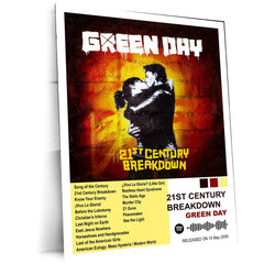Green Day – Complete Album Collection | Set of 11 | Set of 8 | Set of 4 | Premium Metal Poster - TURTLEWINGS 