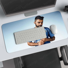 Virat kohli Deskmat – Mouse Pad for Office & Gaming | Smooth Surface, Non-Slip Base, Premium Print