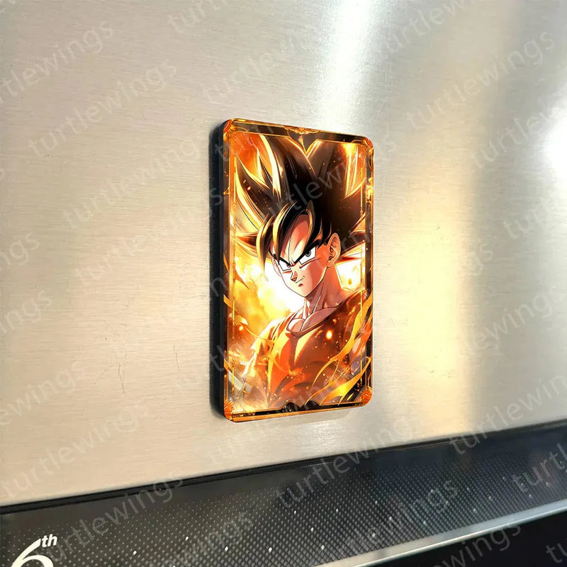 Fridge Magnets |Goku DBZ Collection Combo Fridge Magnets – Ultimate Dragon Ball Z Set of 5 ( 60 x 80 mm) - TURTLEWINGS 