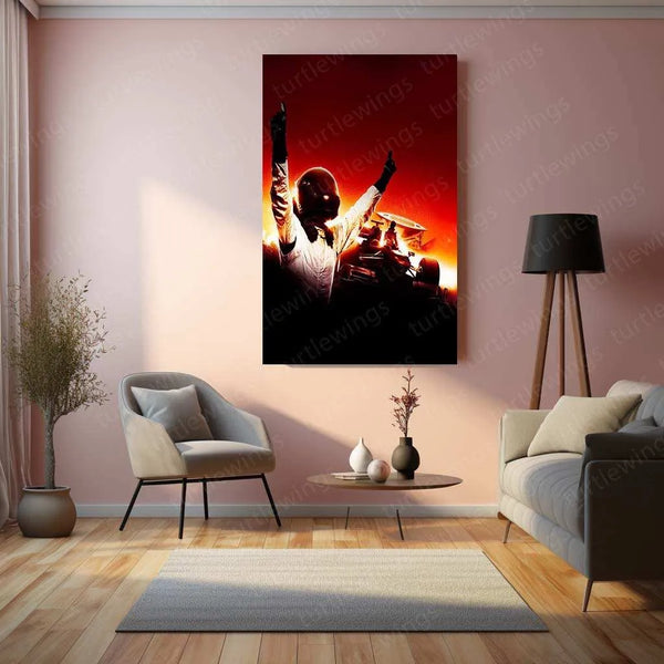 F1 2011 Metal Poster | Classic Formula 1 Racing Artwork | Motorsport Wall Decor - TURTLEWINGS 