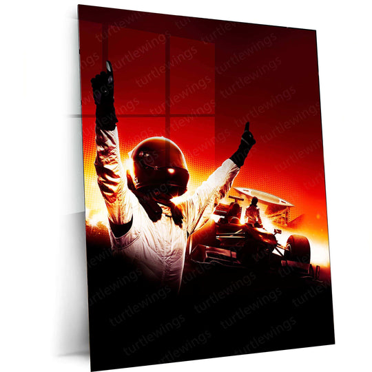 F1 2011 Metal Poster | Classic Formula 1 Racing Artwork | Motorsport Wall Decor - TURTLEWINGS 