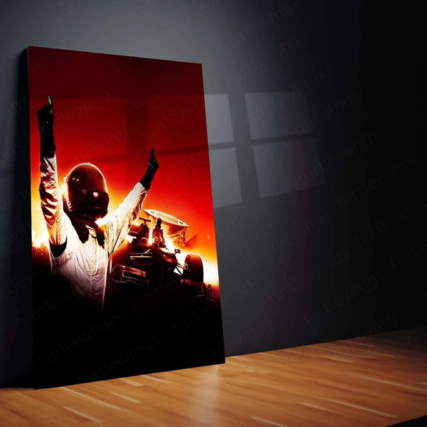 F1 2011 Metal Poster | Classic Formula 1 Racing Artwork | Motorsport Wall Decor - TURTLEWINGS 