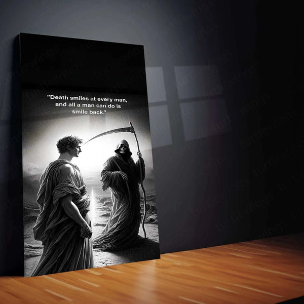 Leonardo da Vinci Warrior Quote – The Master of Art and Wisdom Metal Poster 3 - TURTLEWINGS 