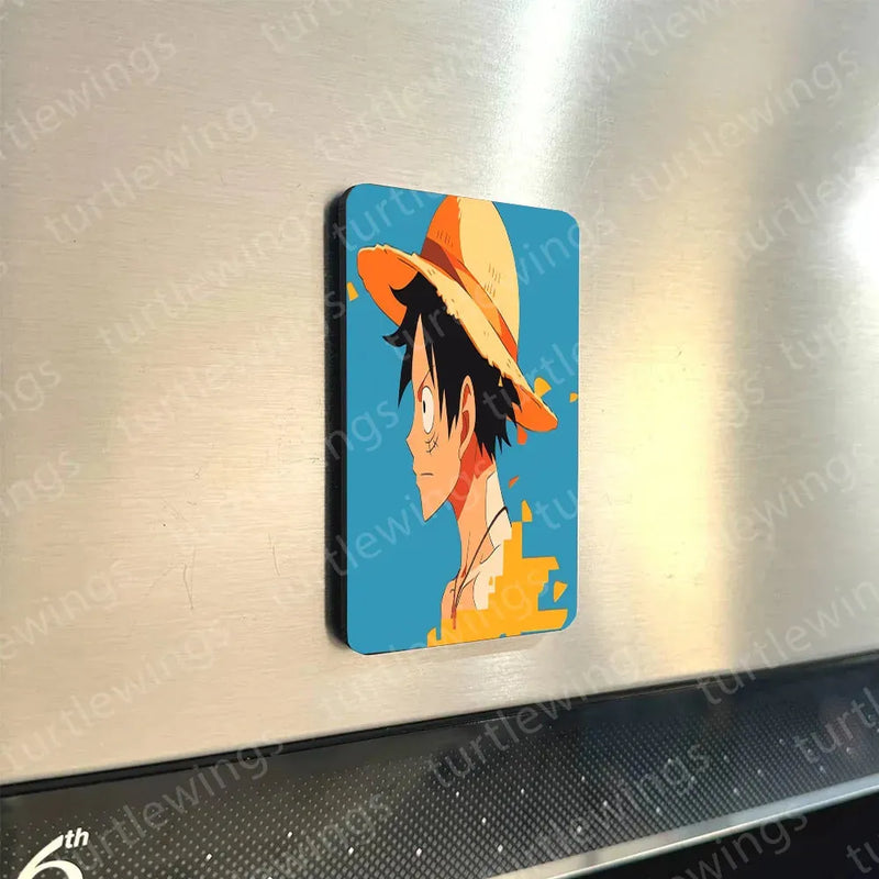 Fridge Magnets | Naruto, Sasuke, Luffy, Zoro, Saitama Fridge Magnet Combo – Ultimate Anime Collection Set of 5 ( 60 x 80 mm) - TURTLEWINGS 