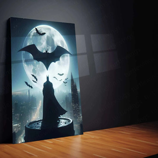 Batman Metal Poster – The Dark Knight Unleashed - TURTLEWINGS 