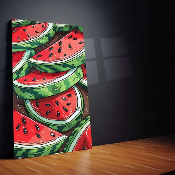 General Aesthetic Watermelon Art - TURTLEWINGS 
