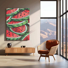 General Aesthetic Watermelon Art - TURTLEWINGS 