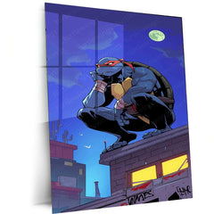 Teenage Mutant Ninja Turtles Metal Poster | Classic Heroes in a Half Shell | TMNT Wall Art - TURTLEWINGS 
