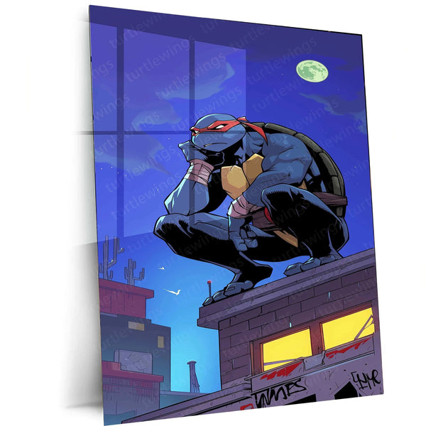 Teenage Mutant Ninja Turtles Metal Poster | Classic Heroes in a Half Shell | TMNT Wall Art - TURTLEWINGS 