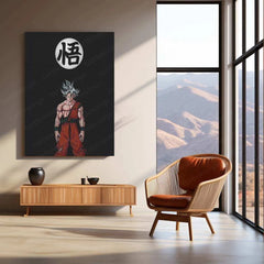 Dragon Ball Z Metal Poster | Super Saiyan Transformation Art - TURTLEWINGS 