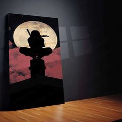 Itachi Uchiha Metal Poster | Legendary Ninja Art | Naruto Wall Decor - TURTLEWINGS 