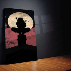 Itachi Uchiha Metal Poster | Legendary Ninja Art | Naruto Wall Decor - TURTLEWINGS 