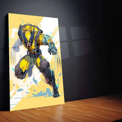 Wolverine Metal Poster – The Unstoppable Mutant Hero - TURTLEWINGS 