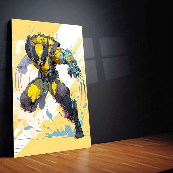 Wolverine Metal Poster – The Unstoppable Mutant Hero - TURTLEWINGS 