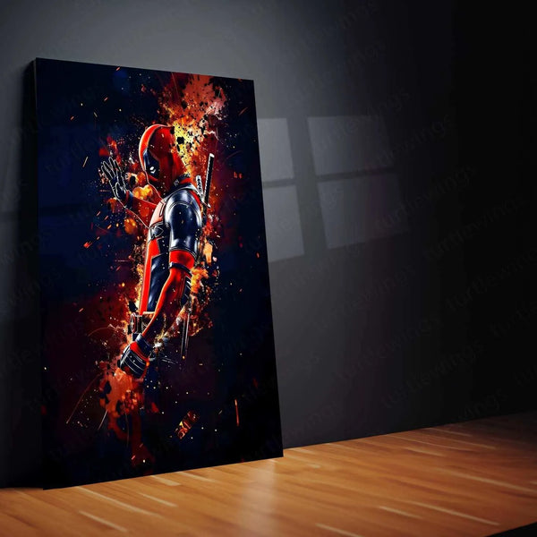 Deadpool Metal Poster – The Merc with a Mouth - TURTLEWINGS 