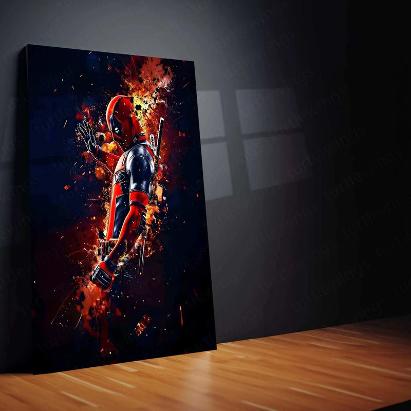 Deadpool Metal Poster – The Merc with a Mouth - TURTLEWINGS 
