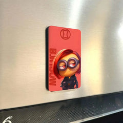 Fridge Magnets | Avengers x Minions Fridge Magnet – Fun Crossover Collectible for Superhero & Minion Fans Set of 5 ( 60 x 80 mm) - TURTLEWINGS 