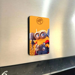 Fridge Magnets | Avengers x Minions Fridge Magnet – Fun Crossover Collectible for Superhero & Minion Fans Set of 5 ( 60 x 80 mm) - TURTLEWINGS 