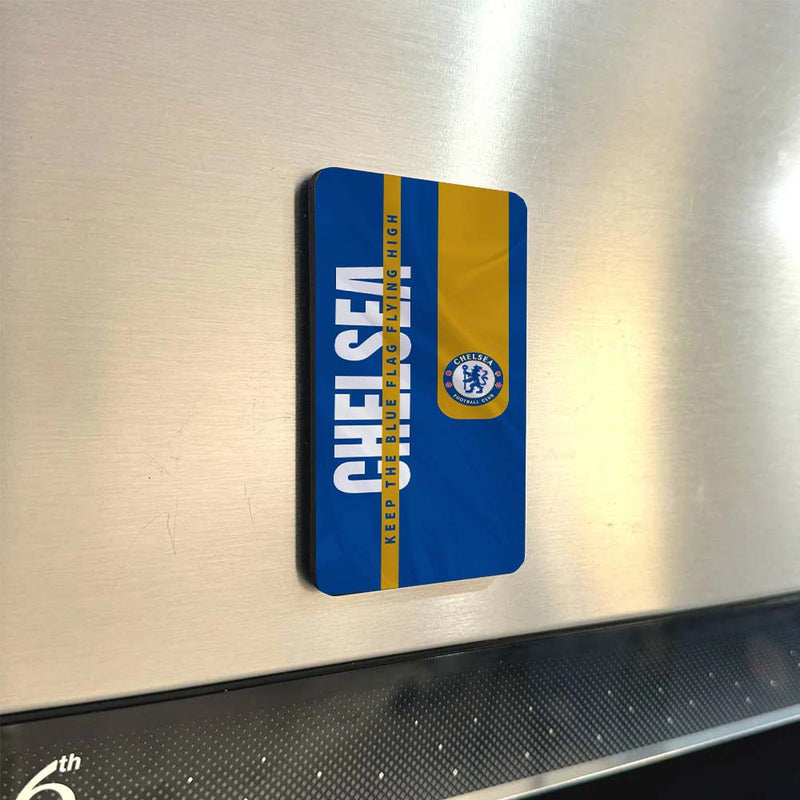 Fridge Magnet  | Football Team Logo Fridge Magnet Set – 10 Iconic Club Logo Magnets (60x80mm)
