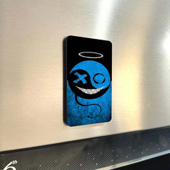 Emoji Fridge Magnet Set – Set of 8 Fun & Expressive Metal Magnets (60x80mm) | Quirky Décor for Fridge, Office, Locker & Gifting