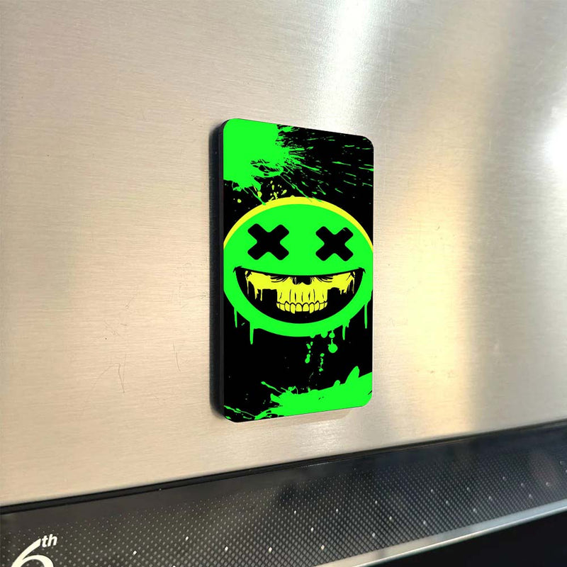 Emoji Fridge Magnet Set – Set of 8 Fun & Expressive Metal Magnets (60x80mm) | Quirky Décor for Fridge, Office, Locker & Gifting