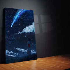Your Name Anime Metal Poster | Kimi no Na wa Wall Art - TURTLEWINGS 