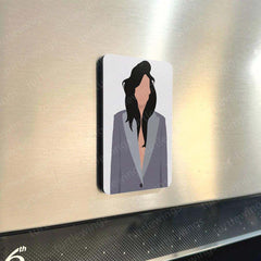 Minimalist Women Portraits – Set of 3,5 & 8 Fridge Magnets