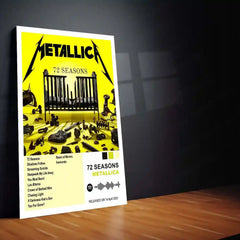Metallica Complete Collection | Set of 11 | Set of 8 | Set of 4 | Album Posters Metal Frames Heavy Riffs. Legendary Albums. Thrash Metal History on Your Walls. - TURTLEWINGS 