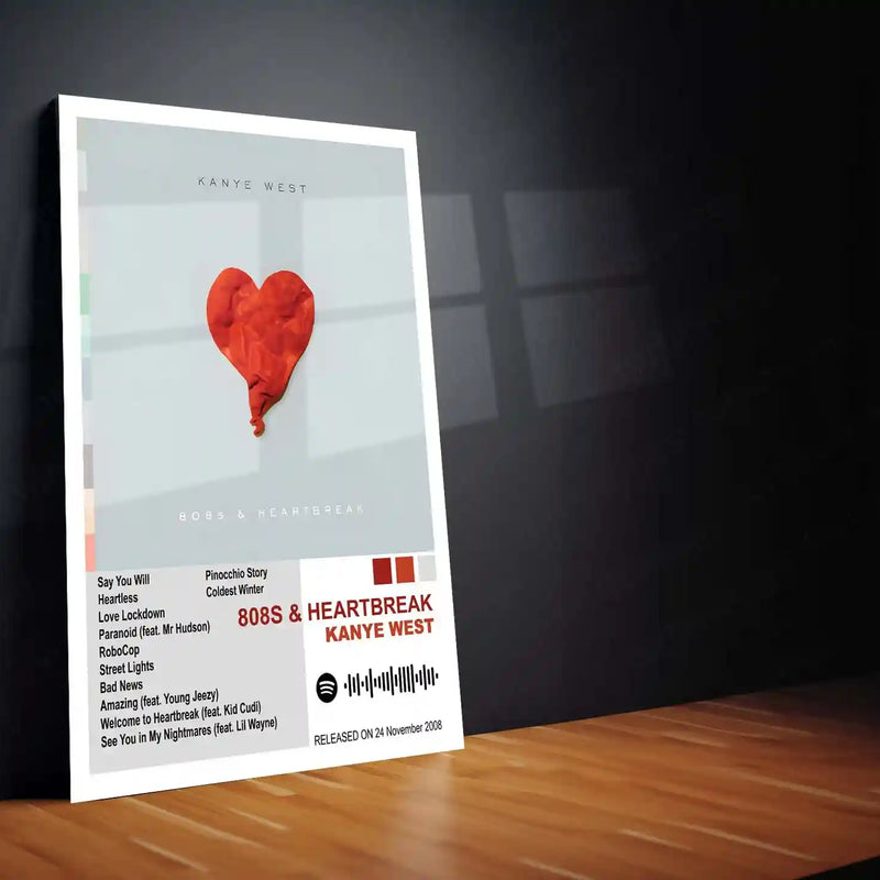 Kanye West Complete Collection | Set of 11 | Set of 8 | Set of 4 | Album Posters Metal Frames  Visionary Sound. Cultural Impact. Iconic Album Art Legacy.