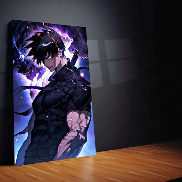 Toji Fushiguro – The Sorcerer Assassin | Jujutsu Kaisen Metal Poster - TURTLEWINGS 
